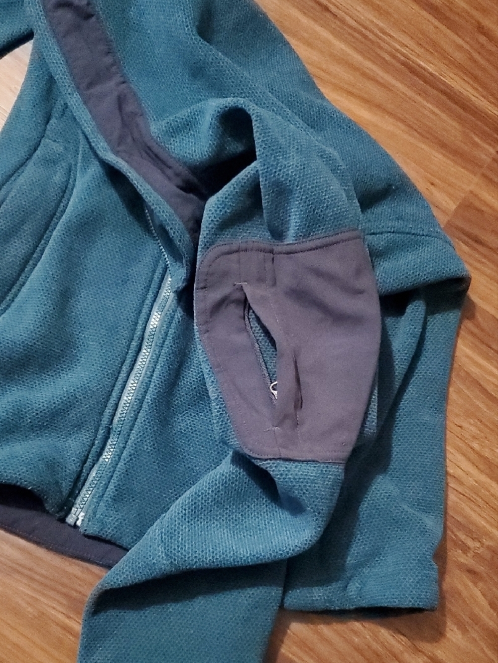 REI Teal Women's Polartec Full-Zip Fleece Jacket - Picture 8 of 12